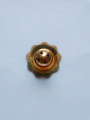 Brass Incense Holder - 4 Sticks Agarbatti Stand, Ash Catcher Plate, Pooja Plate, Home Temples & Shrines| OGOC