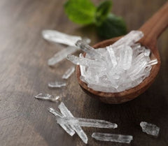 Menthol Crystals - Peppermint- Pudina ki Phool 50Grams Cooling Crystals for Aromatherapy & More"| OGOC