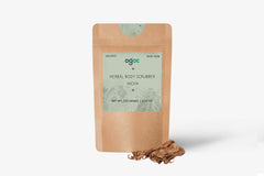 Organic Natural Herbal Body Scrubber (100g) - Incha, Nikunjika, Acacia Intsia, Loofa Luffa Bath, Natural Bath Scrubber, Antibacterial | OGOC