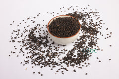 Organic karboga arisi - KARKOKILARI seeds, hakuchi, stimulant for health, bavchi, babchi, bakuchi, babchi seeds, bavanchalu, bavanchi | OGOC