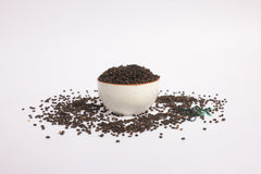 Organic karboga arisi - KARKOKILARI seeds, hakuchi, stimulant for health, bavchi, babchi, bakuchi, babchi seeds, bavanchalu, bavanchi | OGOC