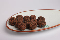 Authentic 5-Face Rudraksha Beads - Genuine Mantra Mukhi from India, Mystic Prayer, Panch Mukhi Roopcham, Natural Five Mukhi Rudraksha | OGOC