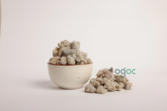 Indian Myrrh Resin Guggal - Guggul, Natural Resin for Rituals & Ayurveda, Aromatic Incense for Wellness Spiritual Practices | OGOC
