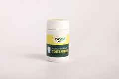 OGOC - Herbal Tooth Powder with Ginger, Neem, Long Pepper & More | Natural Ayurvedic Oral Care for Whitening, Fresh Breath