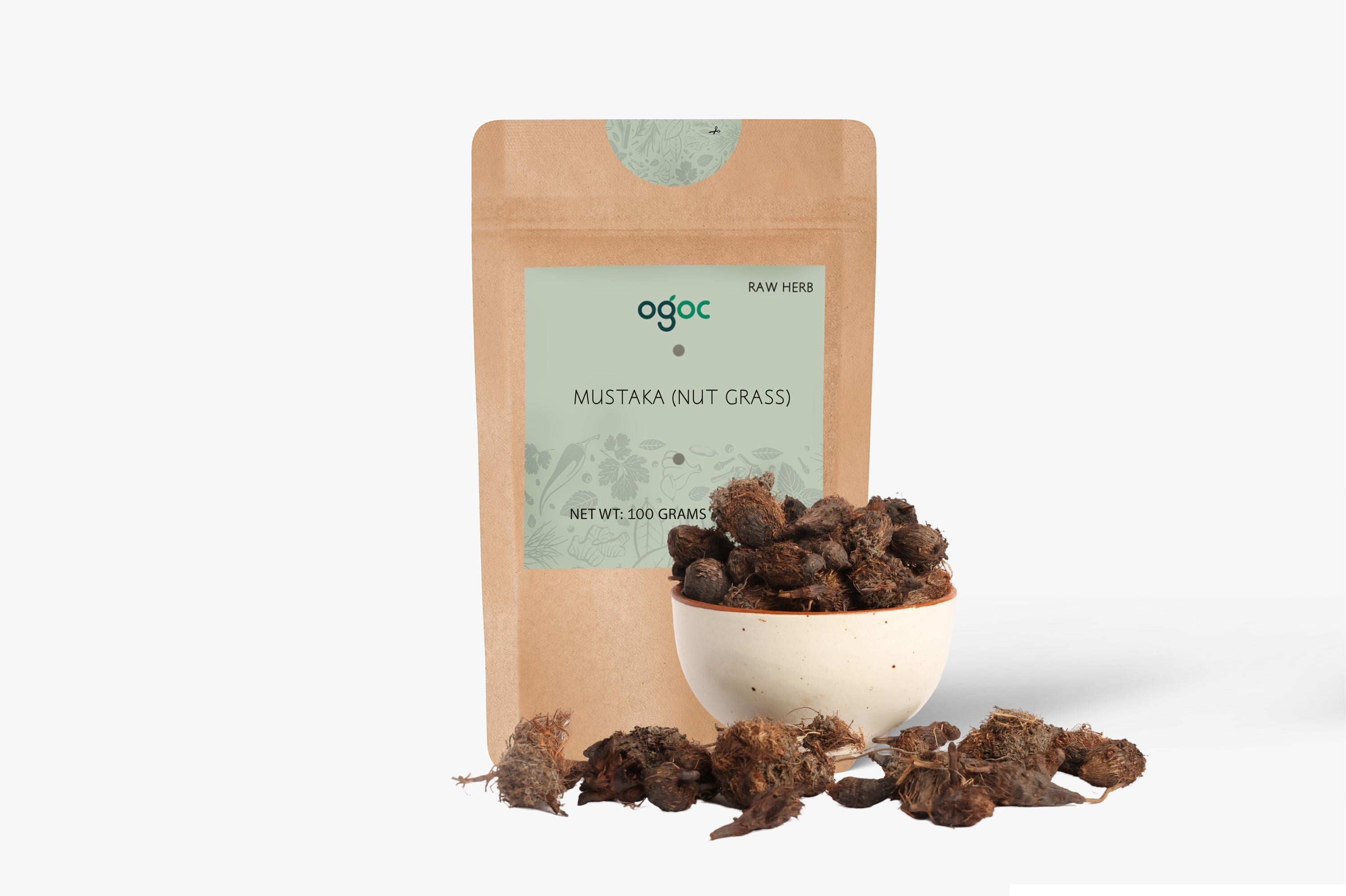 Mustaka (Nut Grass) - muthanga Organic Ayurvedic Herb for Wellness & Herbal Remedies"| OGOC