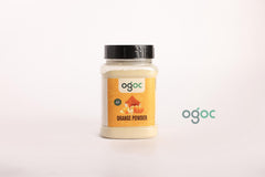 Organic Orange Peel Powder - Citrus Skincare | Natural Exfoliator, Brightening Face Mask Ingredient| OGOC