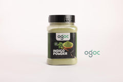 Shadow-Dried Indigo Powder: Natural Hair Coloring from Premium Indigo Plants| OGOC