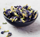 Dried Butterfly Pea Flower | Natural Herbal Tea | Rich in Antioxidants & Vibrant Blue Color | OGOC