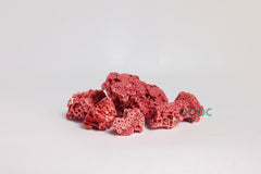 Red Pipe Organ Coral Natural Specimen Tubipora Coral Lal Coral Marine Coral Natural Specimen Decorative Piece Aquarium Display Collectible Premium Quality Marine Artifact Home Decor Study Display | OGOC