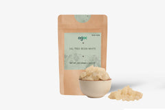 Sal Tree Resin white - Shorea robusta | chenjalyam, Sal Dhoop for Incense, Dammar Resin Pure & Natural Frankincense Resin | OGOC