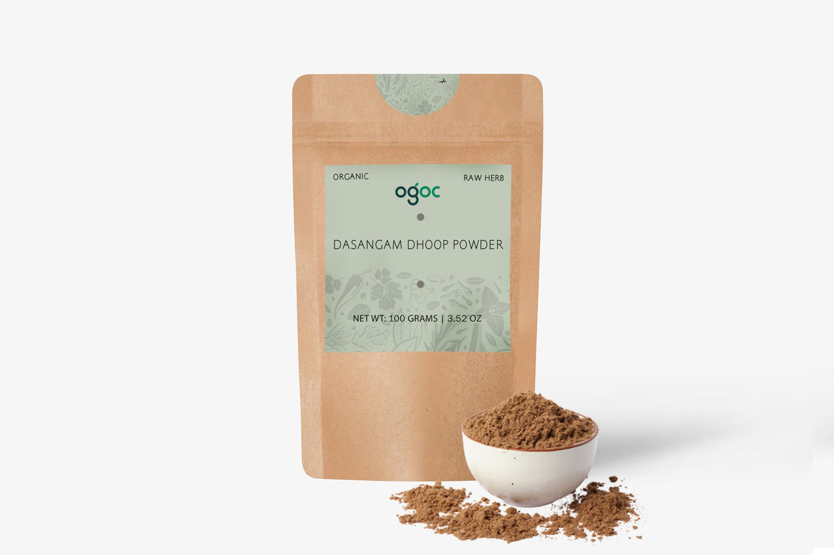 Original Pure Dasangam Dhoop Powder - Dhoop Powder, Dhup Batti, Best for Pooja, Hindu Pooja, Hawan, Festival, Ideal For Puja | OGOC