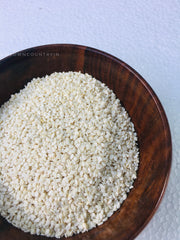 Organic Sesame Seed - White Til, Natural Spices, Good Source of Fiber, May Lower Cholesterol and Triglycerides, Nutritious Source Plant