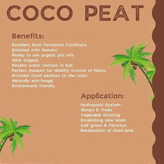 Natural Plant Gardening Coco Peat - Coconut Husk, Coco Coir, Seed Germination, Garden Farming, Kitchen Plantation| OGOC