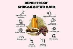 Natural Shikakai Powder, CHEENIKKA : Soap Nut Hair Herbal Conditioner, Ayurvedic Softening Treatment for Luxurious, Silky, and Shiny Hair