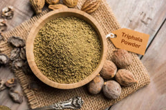 Organic Triphala Powder -  Three Fruits, Emblica Officinalis, Terminalia Bellirica, Terminalia Chebulaancient Herbal Ayurvedic Formula| OGOC