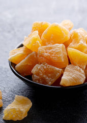 Natural Dried Candied Sweet Ginger - Dry Fruit, Dry Sweet Ginger for Cold, Cough, Mouth Freshener, Fun Bites, Delicious Candies| OGOC