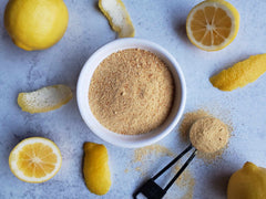 Lemon Peel Powder: Skin Cleanser, Skin Tone Brightening, Skin Smoothing, and Radiance Enhancement| OGOC