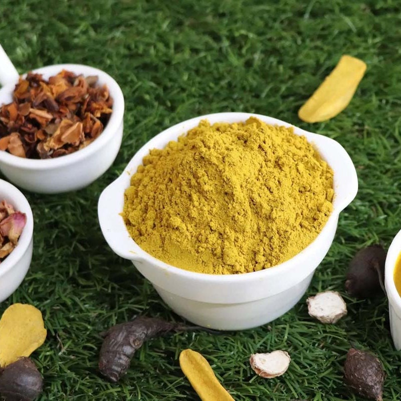Ayurvedic Bath Powder - Substitute For Bathing Soap, Skin Disease Remedy, Anti-Aging Solution, Skin Brightening, and Blackhead Treatment