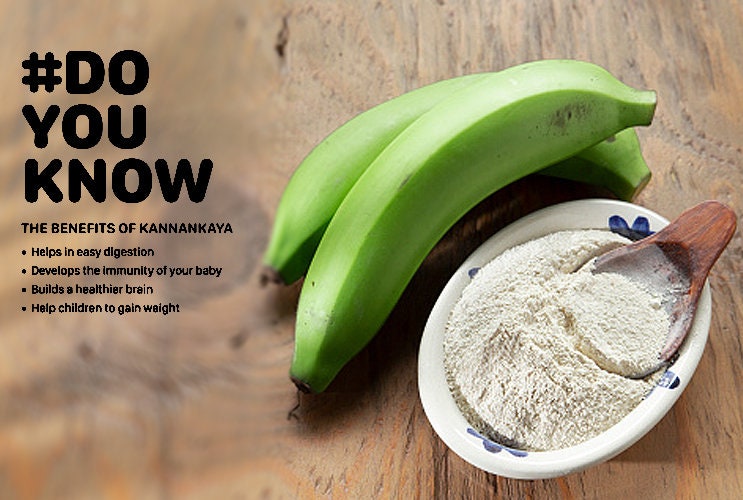 Kannankaya Powder (200 Grams) - Baby Food, Traditional Food For Children, Kerala Raw Banana Powder, Kunnan Kaya Flour For Babies, Raw Banana