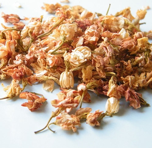 Pure 50g Dried Jasmine Buds: Aromatic Floral Tea, Soap, Toner, Bath, Natural Scent for Sale| OGOC