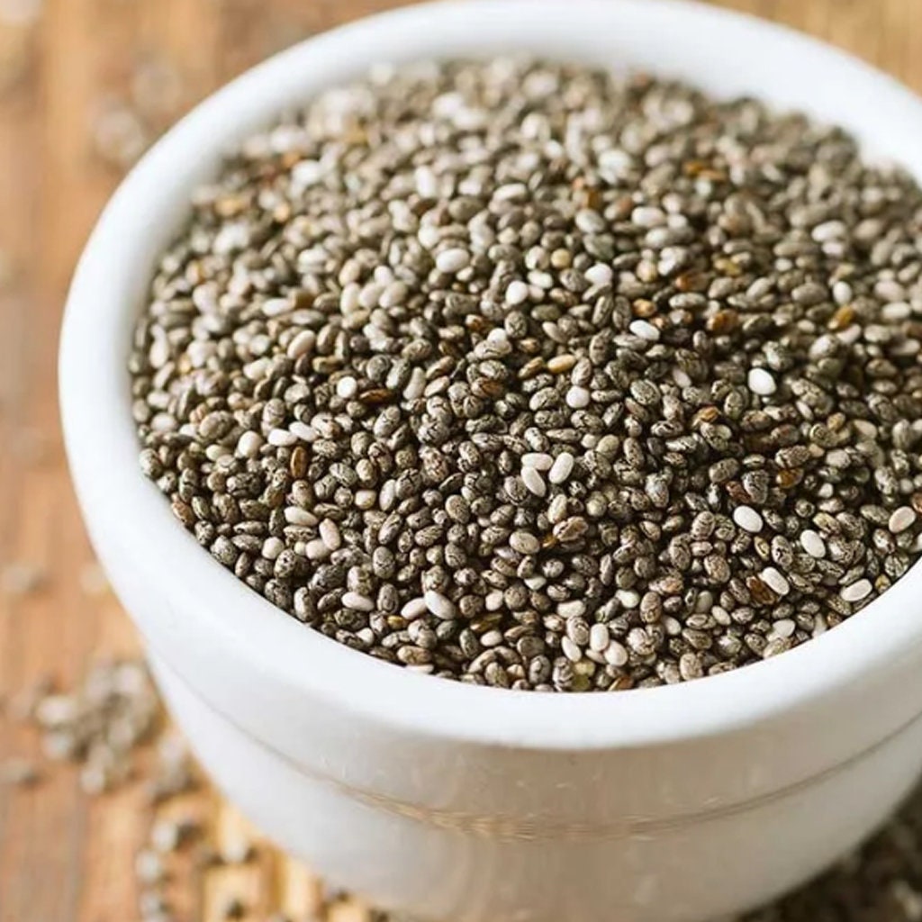 Organic Chia Seeds - For Weight Loss, Down To Earth Foods, Improves Digestive Health, Natural Black Chia seeds| OGOC