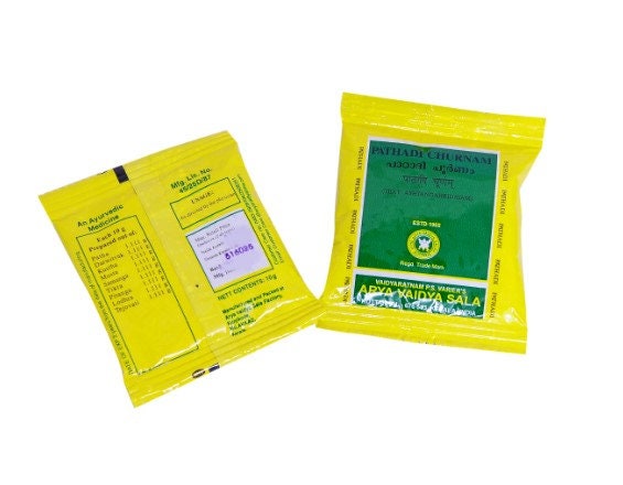 Pathadi Churnam (Pack Of 3) - Cyclea peltata Pyorrhea, bleeding gums, inflammatory conditions and infective skin, Kottakkal Ayurveda Sala