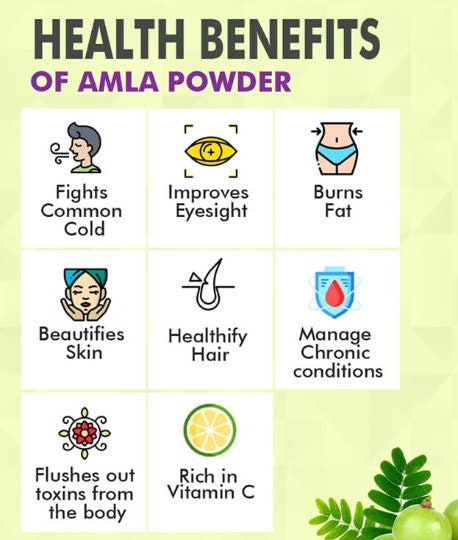 Organic Amla Powder: Natural Superfood for Wellness, Indian Gooseberry Powder, Hair Care, Skin Care| OGOC