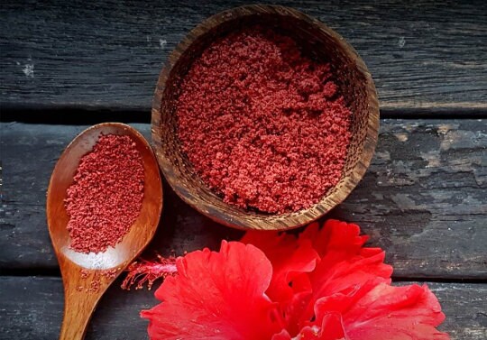 Organic Hibiscus Powder: Vibrant Herbal Ingredient, For Hair Growth| OGOC