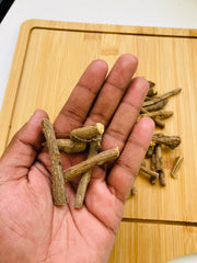 Licorice Root Pure - Irattimadhuram RAW stem,ines,Dried Raw Licorice Roots - Mulathi Root Sticks | Only, Authentic and Natural| OGOC