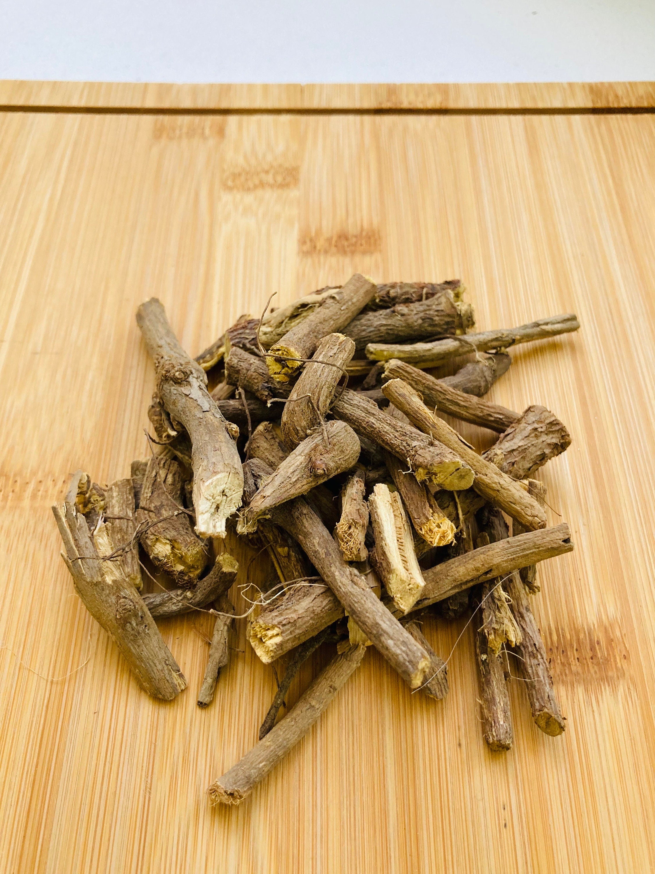 Licorice Root Pure - Irattimadhuram RAW stem,ines,Dried Raw Licorice Roots - Mulathi Root Sticks | Only, Authentic and Natural| OGOC