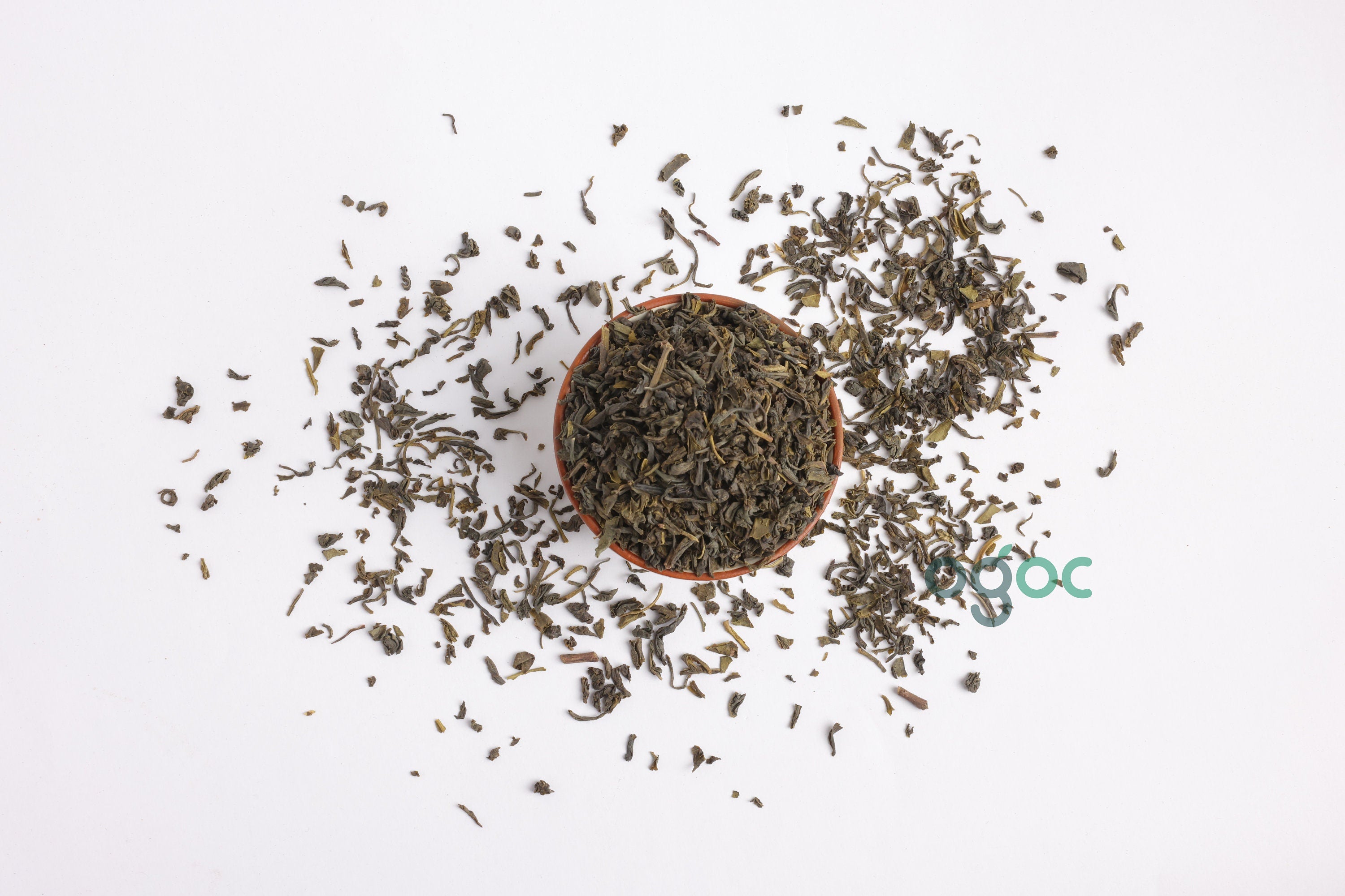 Green Tea - Long Leaf Green Tea, Good Quality Herbs, From Wayanad farms, Kerala| OGOC