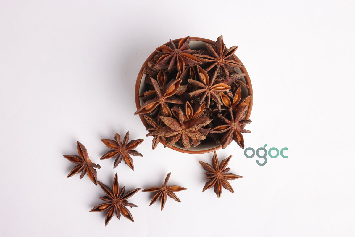 ORGANIC Anise Star Pods | Whole, (Illicium verum) | Godsowncountry | Organic Spice | Pure Natural| OGOC