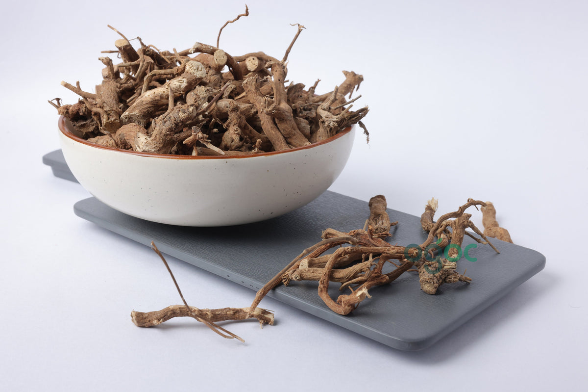 Dirghaanshi Punarnava Jadd thazhuthamma (Boerhavia Diffusa) - Punarnava Root dried Herb for Wellness| OGOC