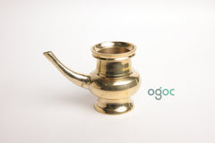 Traditional Kerala Brass Kindi Small - Kerala Handmade Vessel for Pooja| OGOC