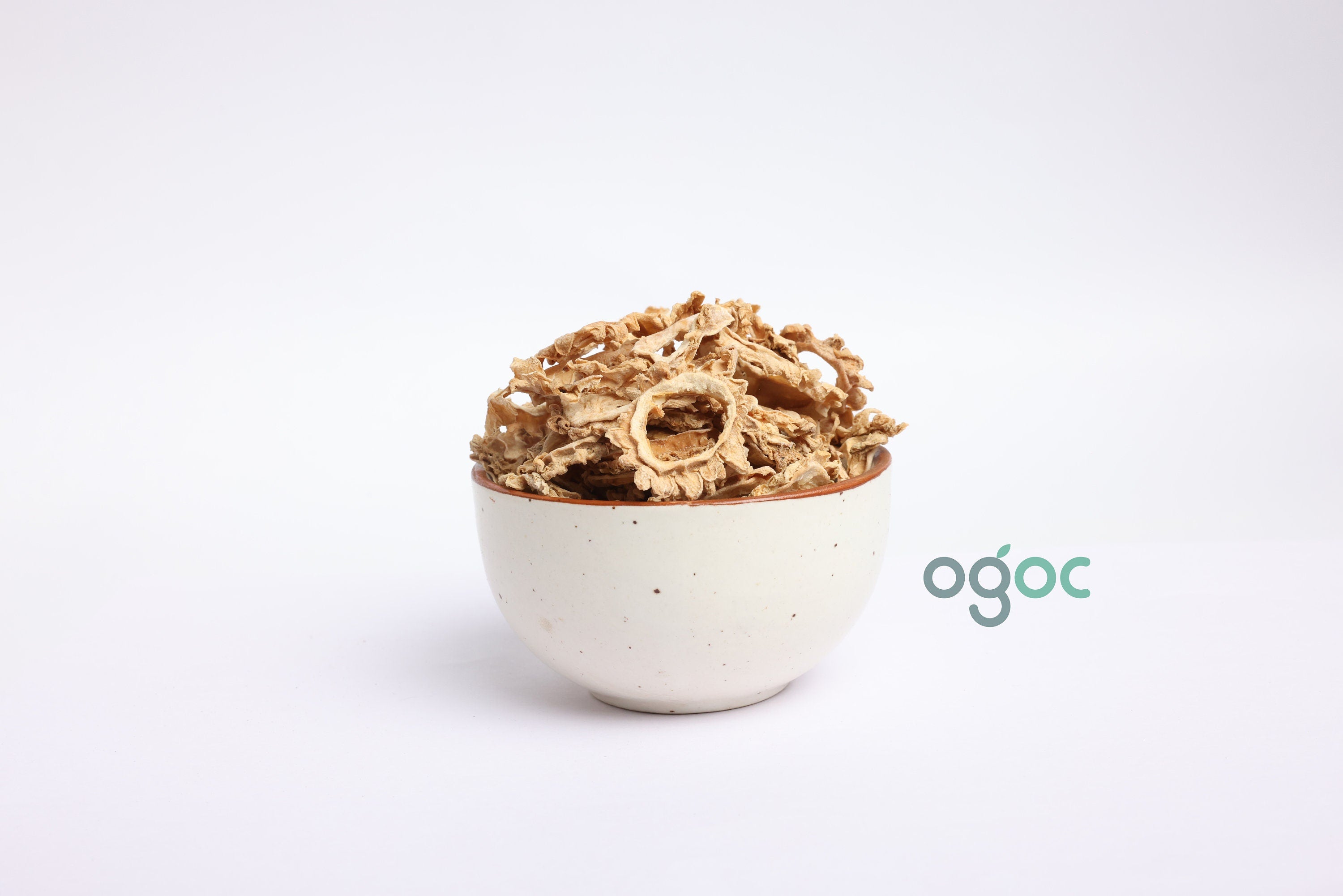 Salted Curd Pavakka: Pure Preserve, Sun-Dried Bitter Gourd (Kondattam Pavakka) - Preservative-Free Deligh| OGOC