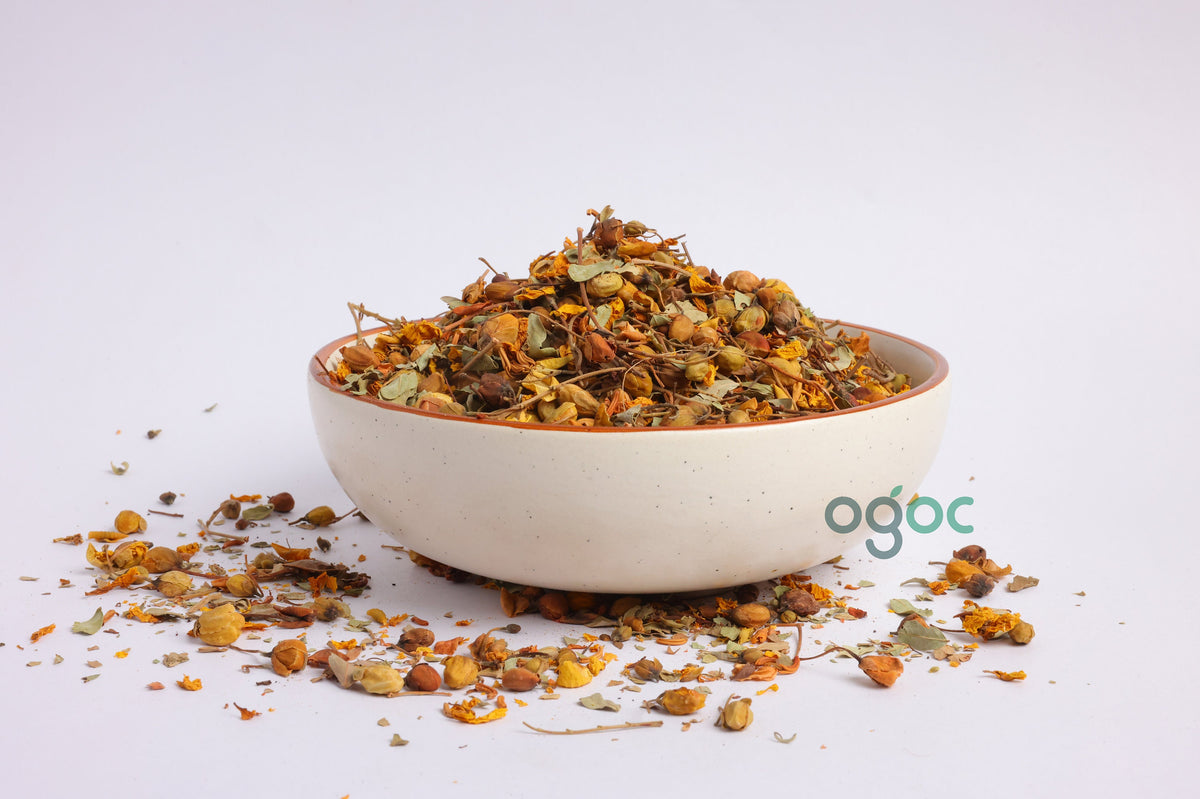 Dried Avarampoo Flower - Avaram Senna | Natural face pack | Organic Shadow dried flower | Skin care| OGOC