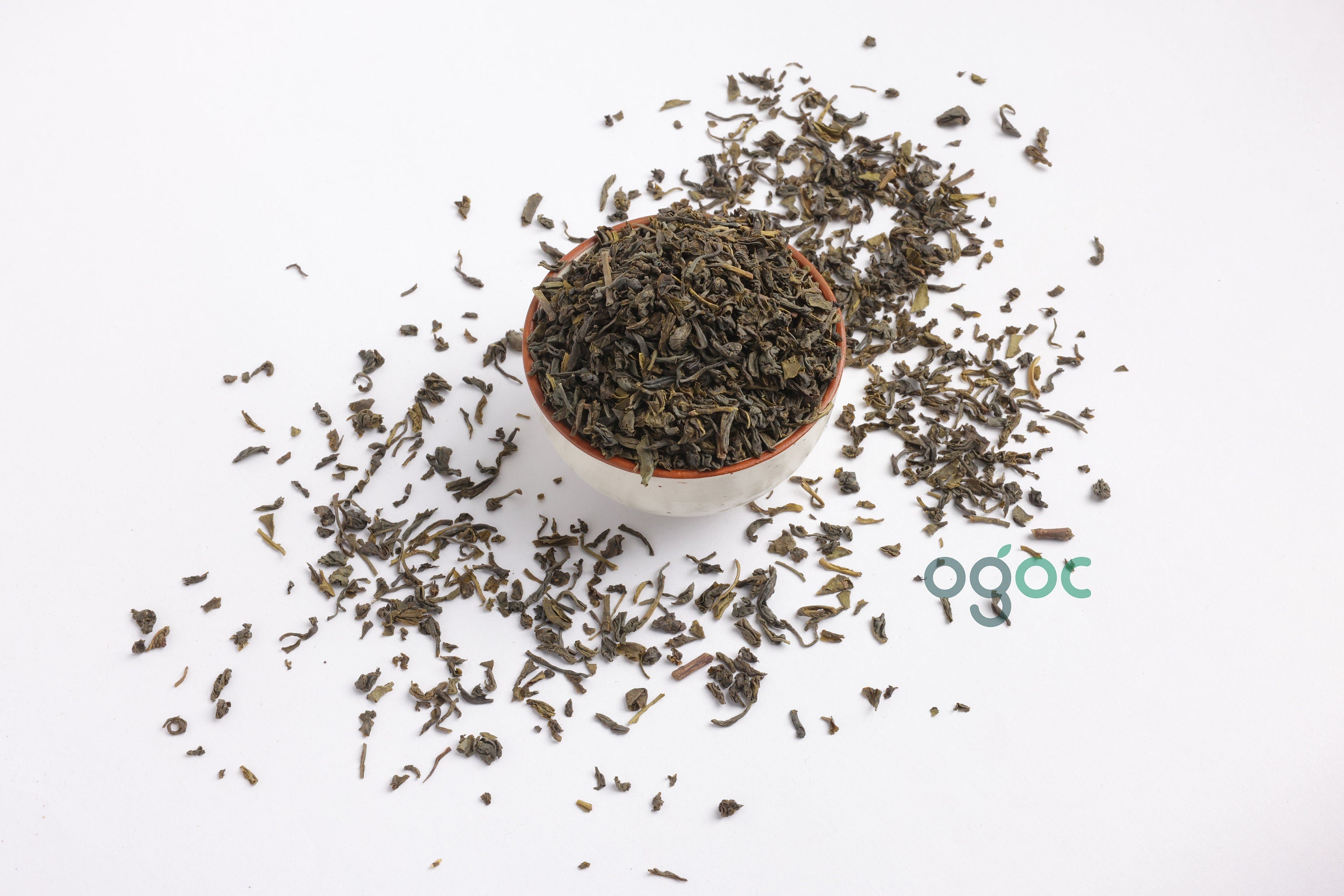 Green Tea - Long Leaf Green Tea, Good Quality Herbs, From Wayanad farms, Kerala| OGOC