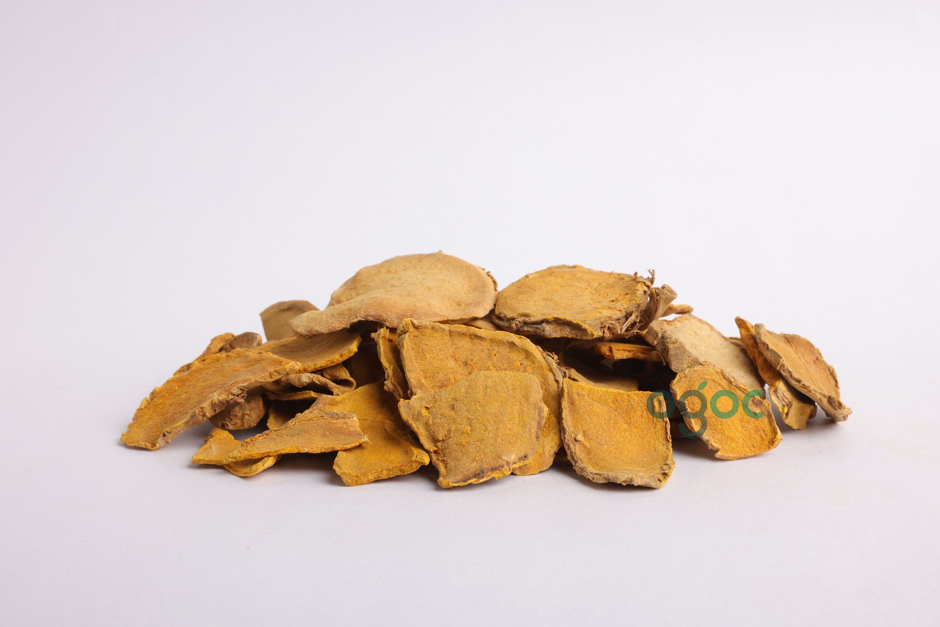 Organic Dried Wild Turmeric Slices: Aromatic Spice for Flavorful Dishes| OGOC