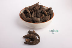 Brown Natural Bachnag vathsanaabhi (Monkshood) - Aconitum Ferox for Herbal Uses"| OGOC