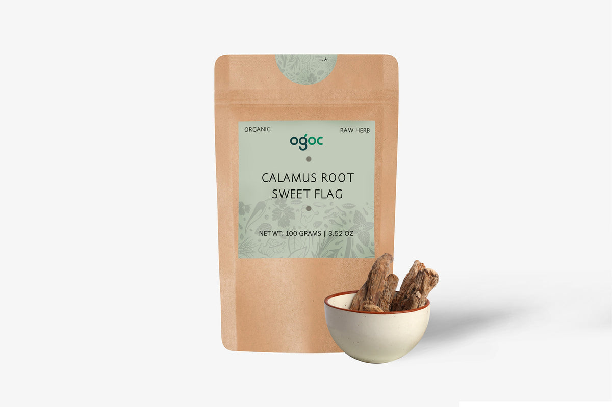 Acorus Calamus Root - Sweet Flag, Vasambu Herb, Malabar Nut, Vacha, Sweet flag, Calamus root, Medicnal Herb | OGOC