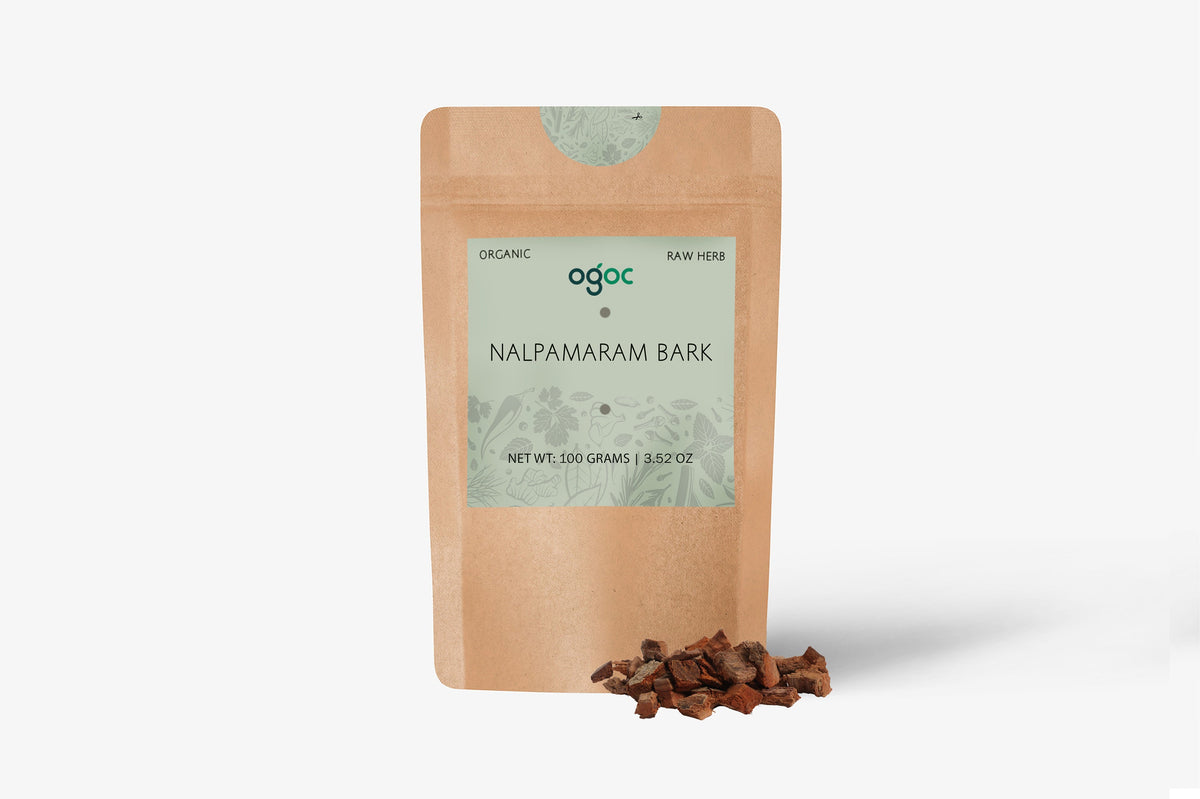 Nalpamaram Bark - Ayurvedic Herbal Remedy | Traditional Medicinal Bark for Skin Health, Wellness