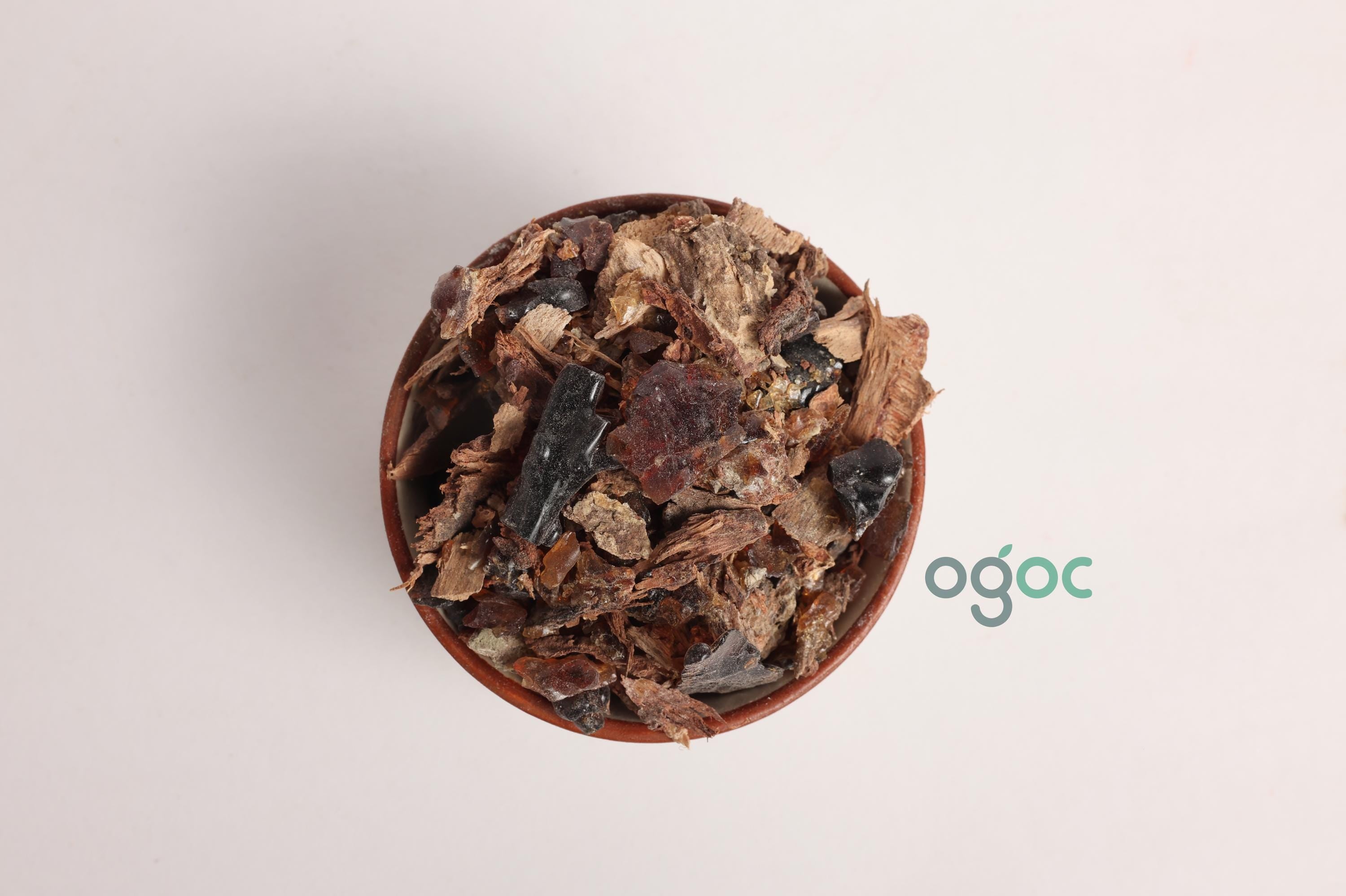 Frankincense Resin chips - Kungiliyam Pisin - Indian Olibanum - Shallaki - Boswellia Serrata - Aromatic Resin for Wellness & Rituals | OGOC