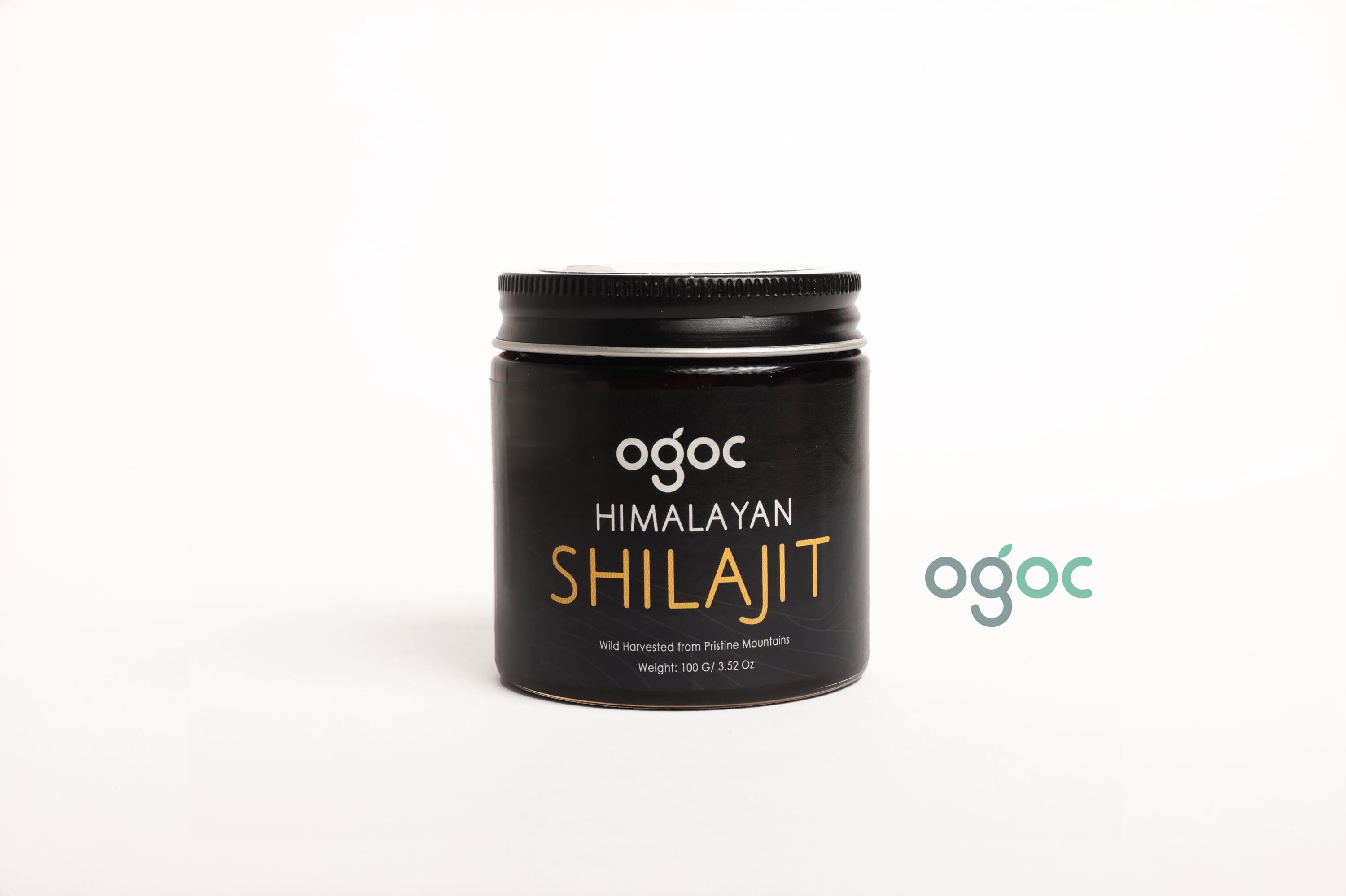 Himalayan Shilajit OGOC - Pure 100gram/3.52oz Natural Resin-Sourced from the Himalayas - Traditional Uses for Wellness - Raw Shilajit Resin