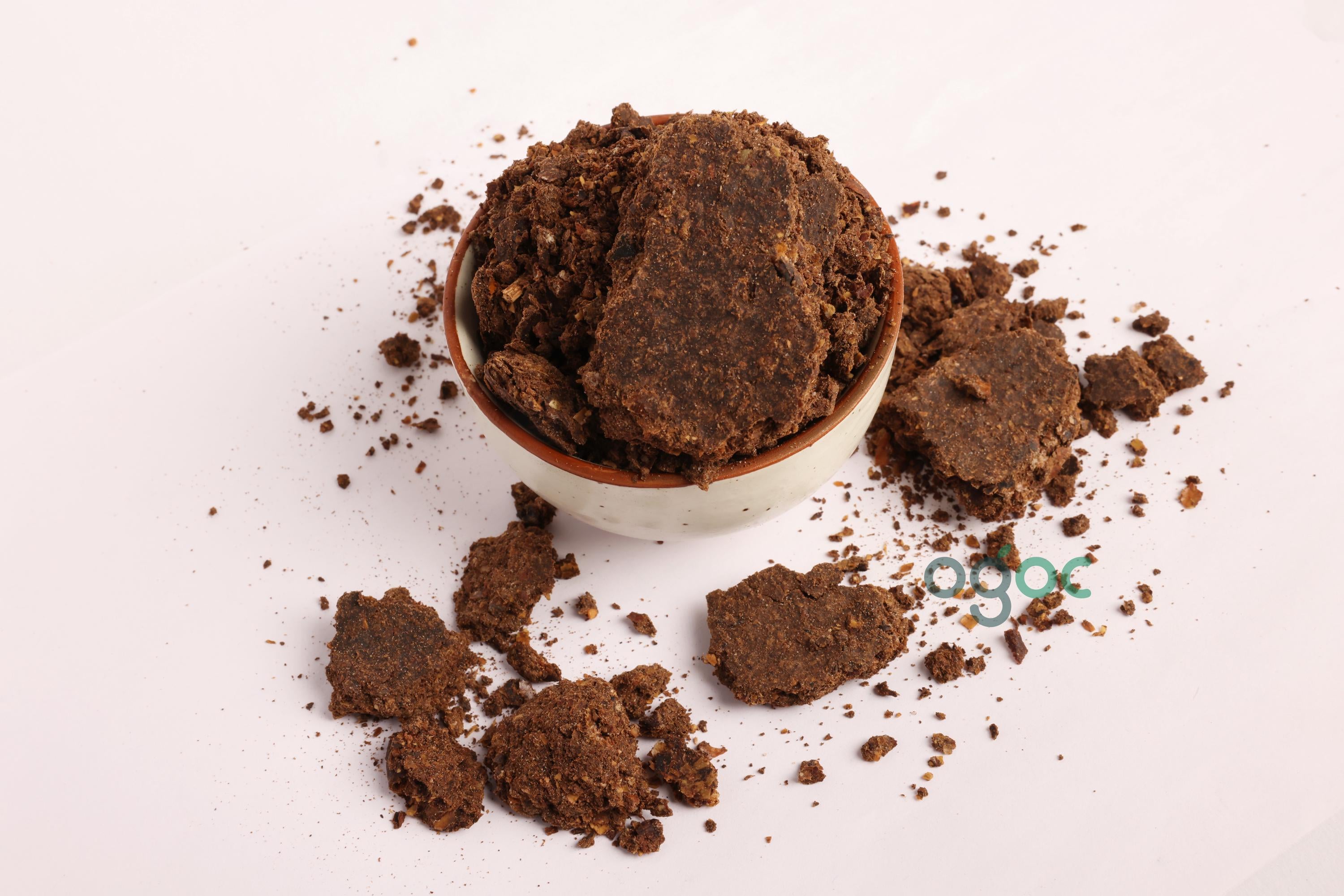 Organic Neem Cake: Natural Fertilizer for Soil Enrichment, Fertilizer For Plants, Neem Meal| OGOC