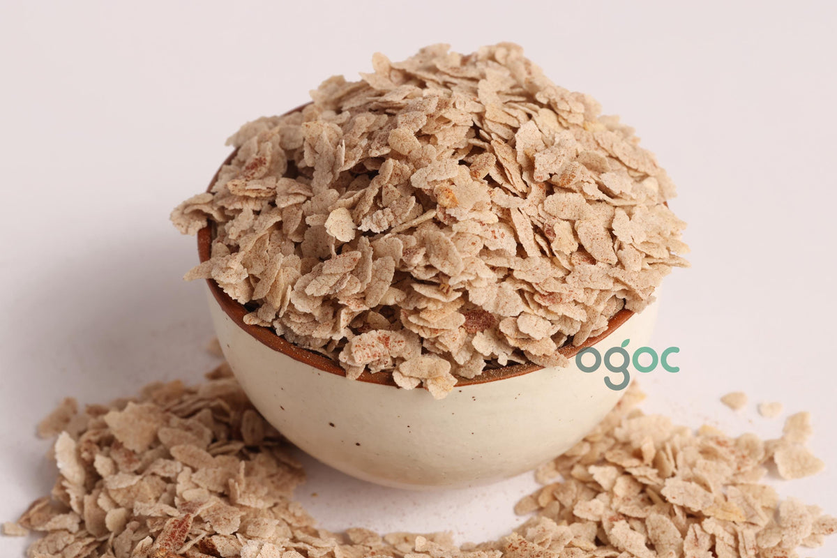 Rice Flakes (Avil) 200g - Natural Flattened Rice for Snacks, Breakfast & Traditional Recipes | OGOC
