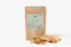 Natural Dried Candied Sweet Ginger - Dry Fruit, Dry Sweet Ginger for Cold, Cough, Mouth Freshener, Fun Bites, Delicious Candies | OGOC