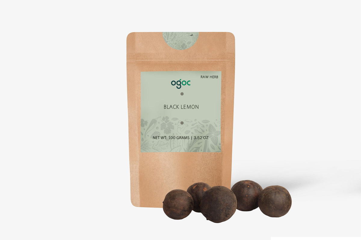Organic Dried Lime - Black Lemon, Black Loomi, Lom, Distinctive Flavor, Culinary Use, Women Health Nutrition, Health Benefits | OGOC
