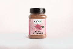 Organic Rose Petal Powder: Skin, Face Mask, Fairness, Tan Removal, Radiant Glow - 100% Natural| OGOC
