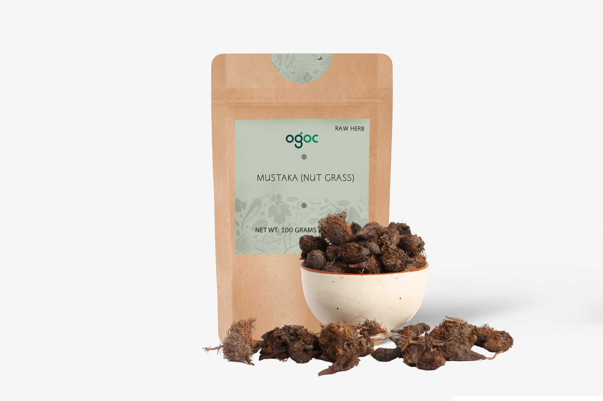 Mustaka (Nut Grass) - muthanga Organic Ayurvedic Herb for Wellness & Herbal Remedies"| OGOC