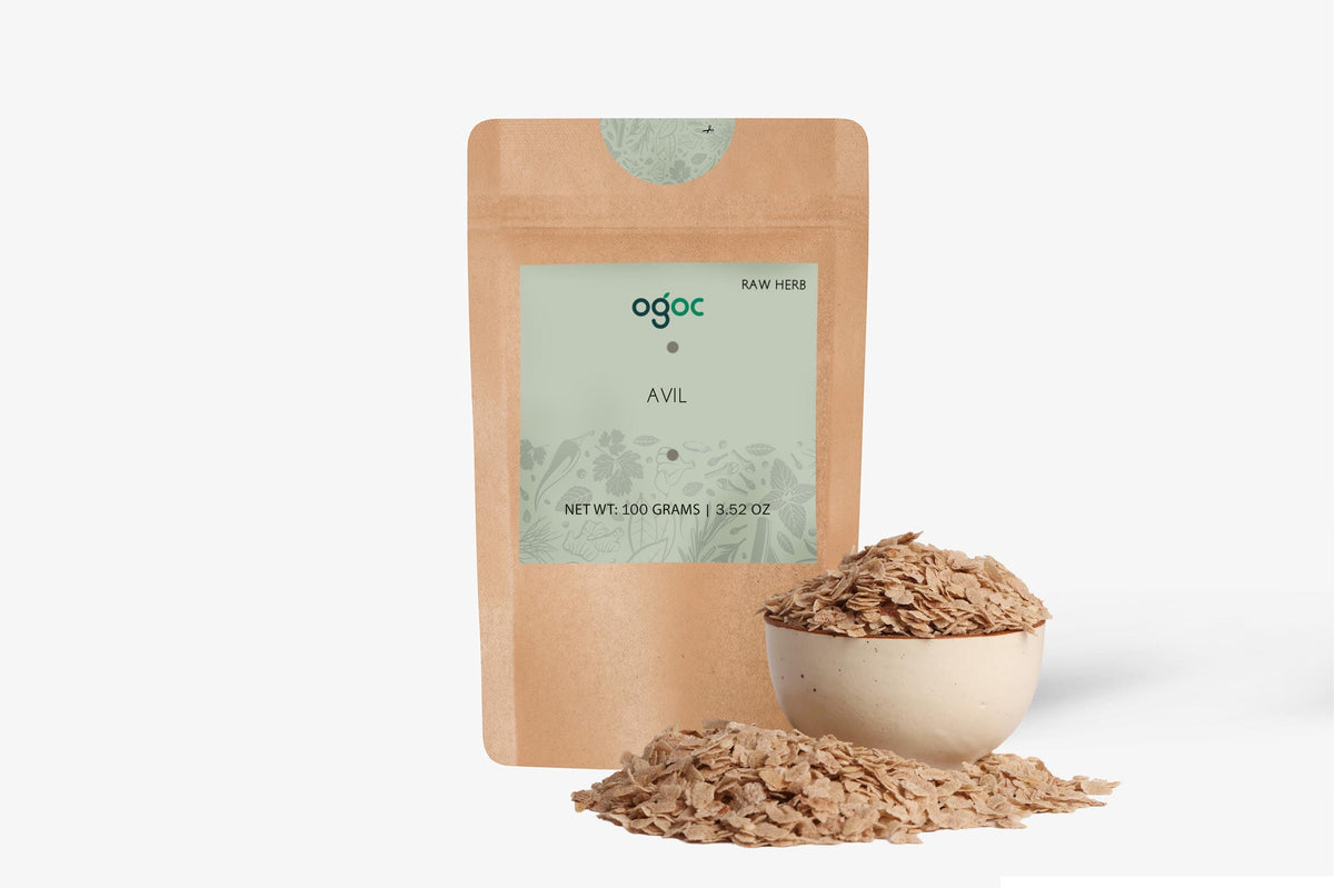 Rice Flakes (Avil) - Natural Flattened Rice for Snacks, Breakfast & Traditional Recipes | OGOC